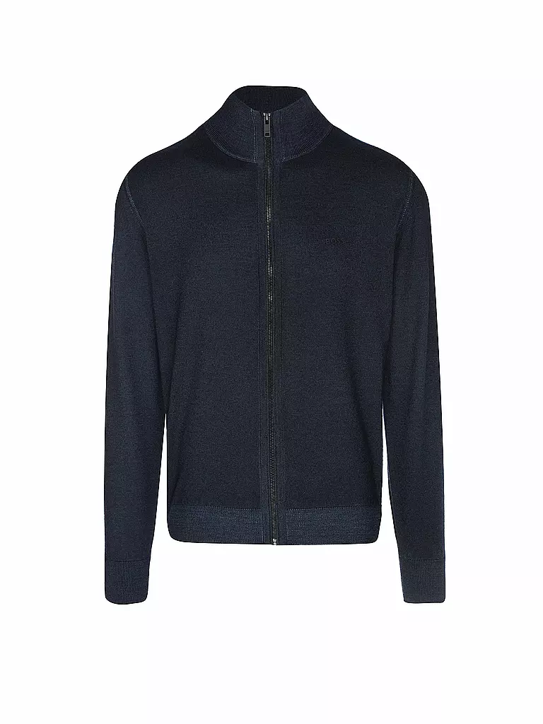 BOSS | Strickjacke | blau