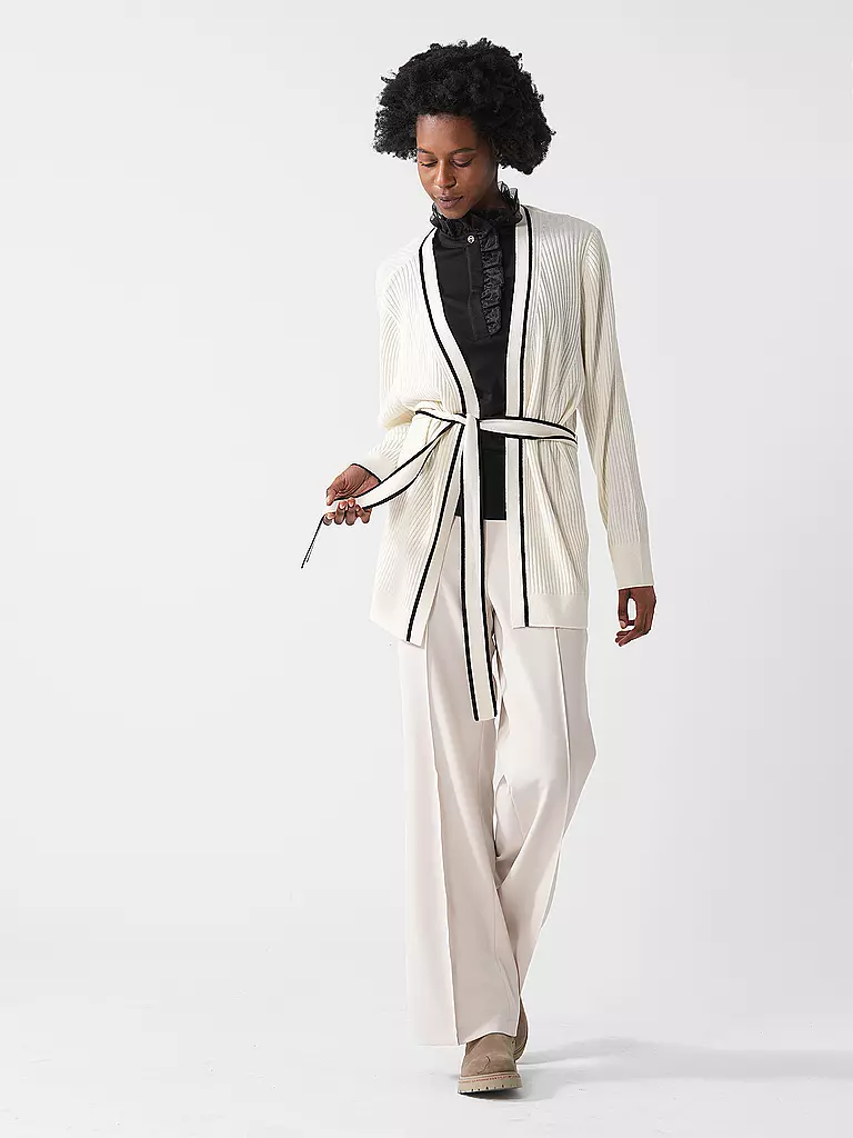 BOSS | Strickjacke | weiss
