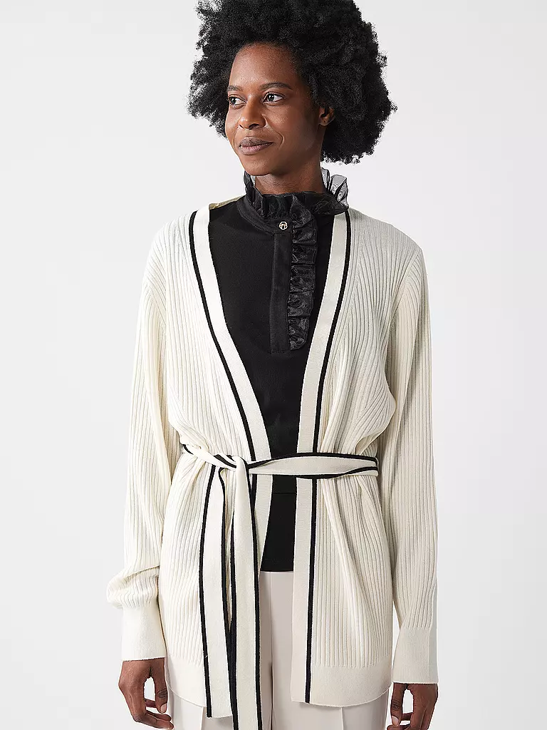 BOSS | Strickjacke | weiss