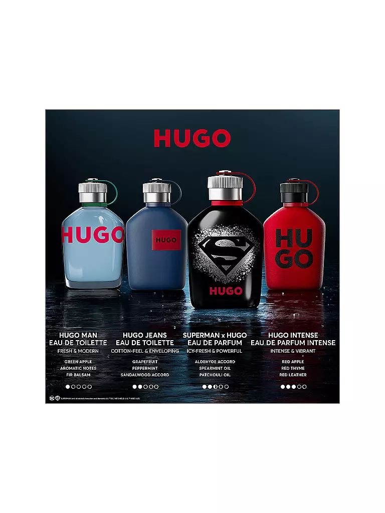 BOSS | SUPERMAN x HUGO Eau de Parfum for Men 125ml | keine Farbe