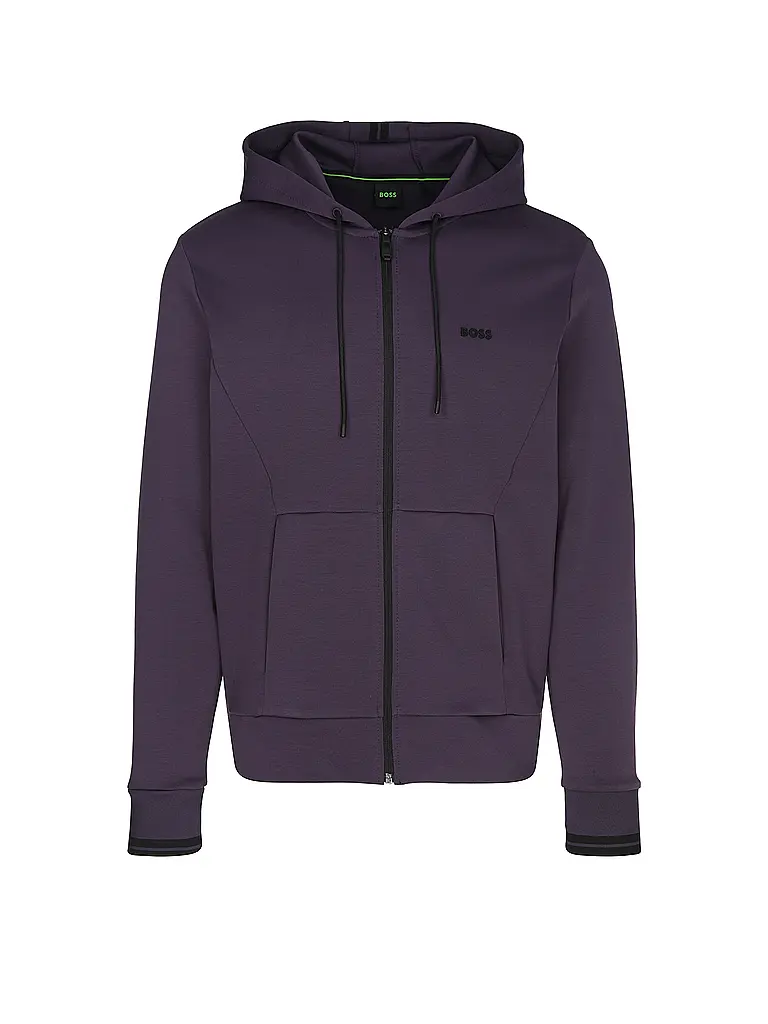 BOSS | Sweatjacke  | lila