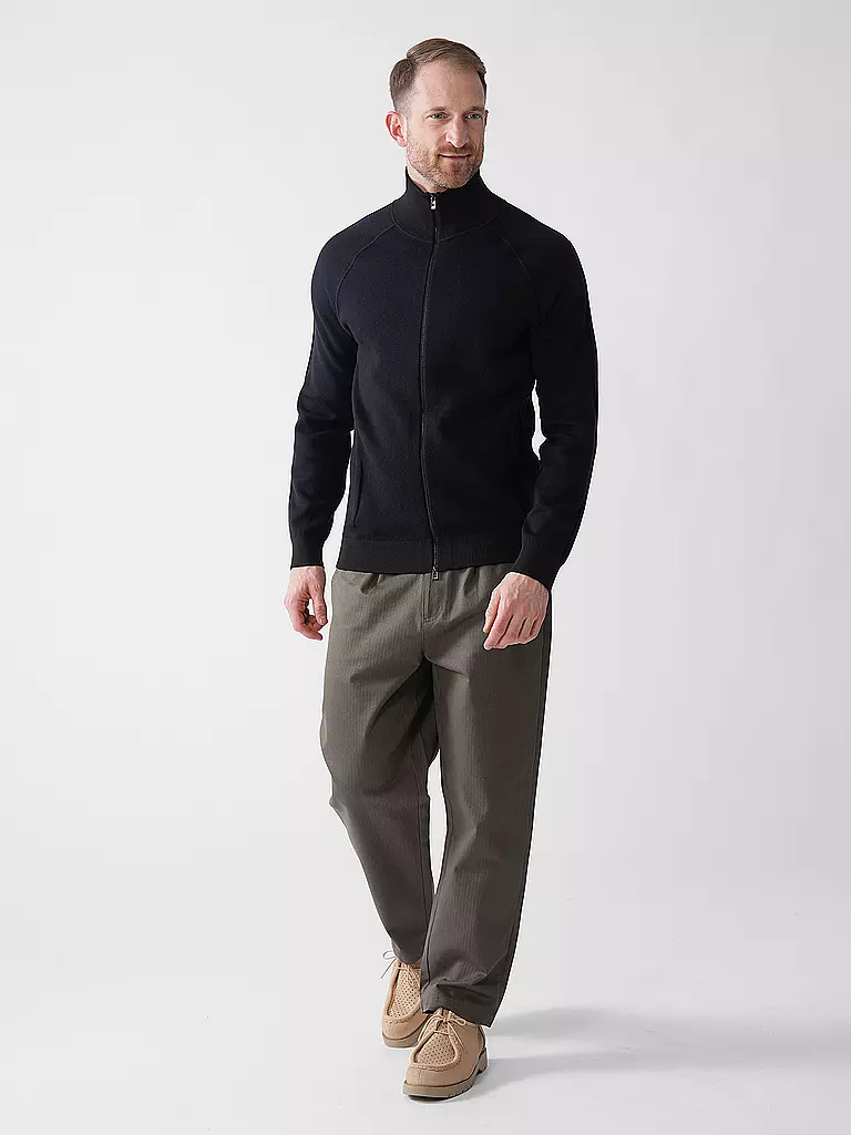 BOSS | Sweatjacke DOMICO | schwarz