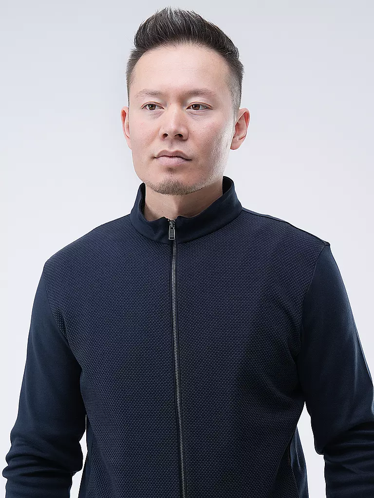 BOSS | Sweatjacke SKILES 43 | dunkelblau