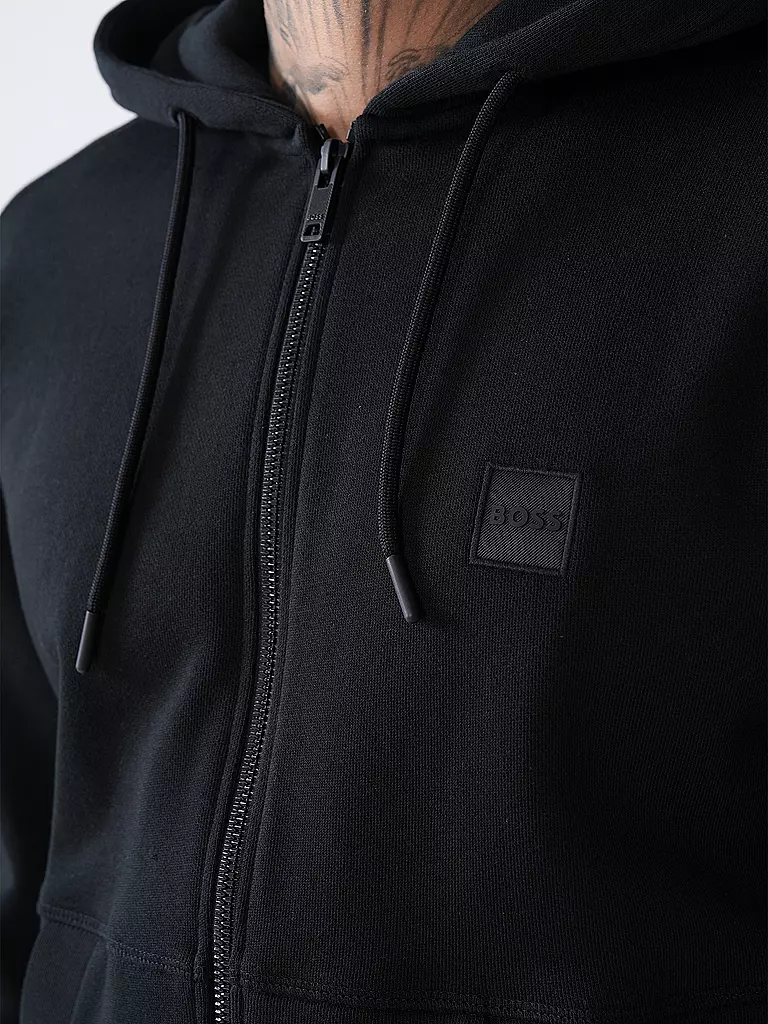 BOSS | Sweatjacke ZETALKY | schwarz