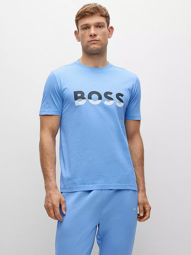 BOSS | T Shirt Tee 1 | blau