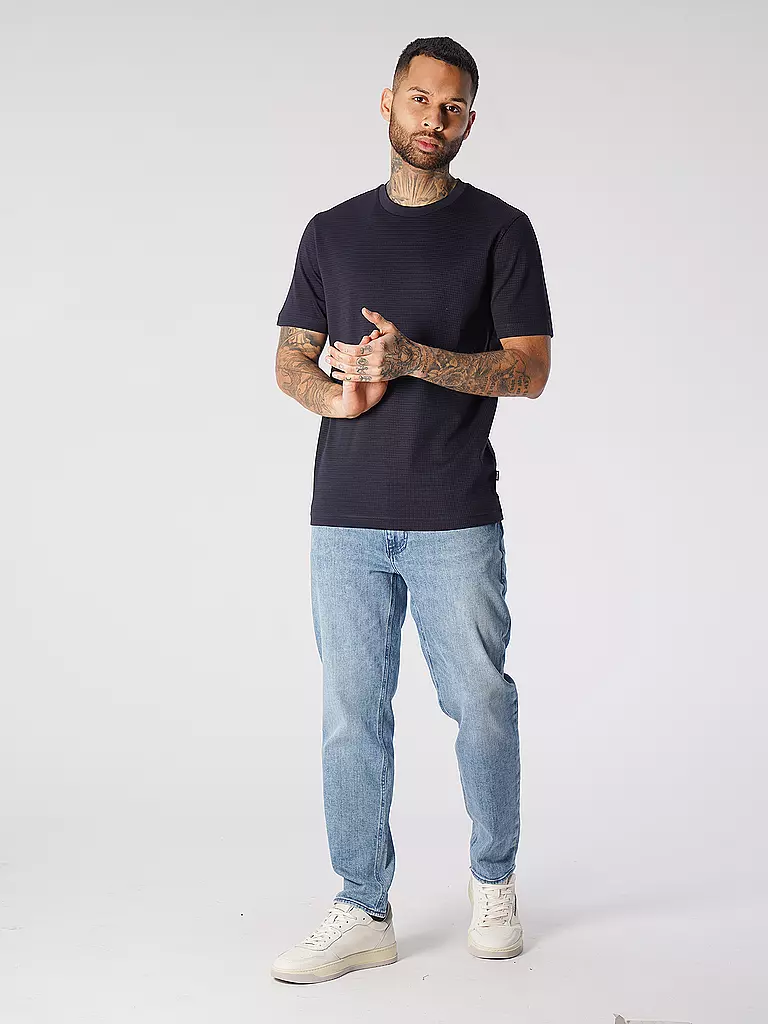 BOSS | T-Shirt  | dunkelblau