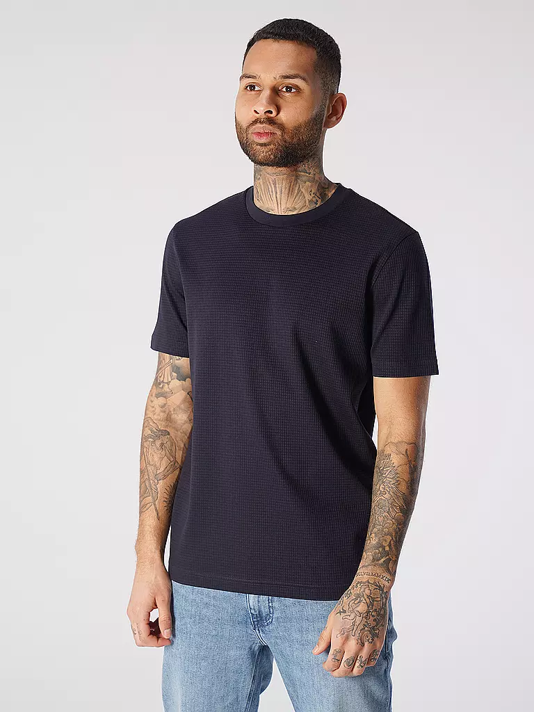 BOSS | T-Shirt  | dunkelblau