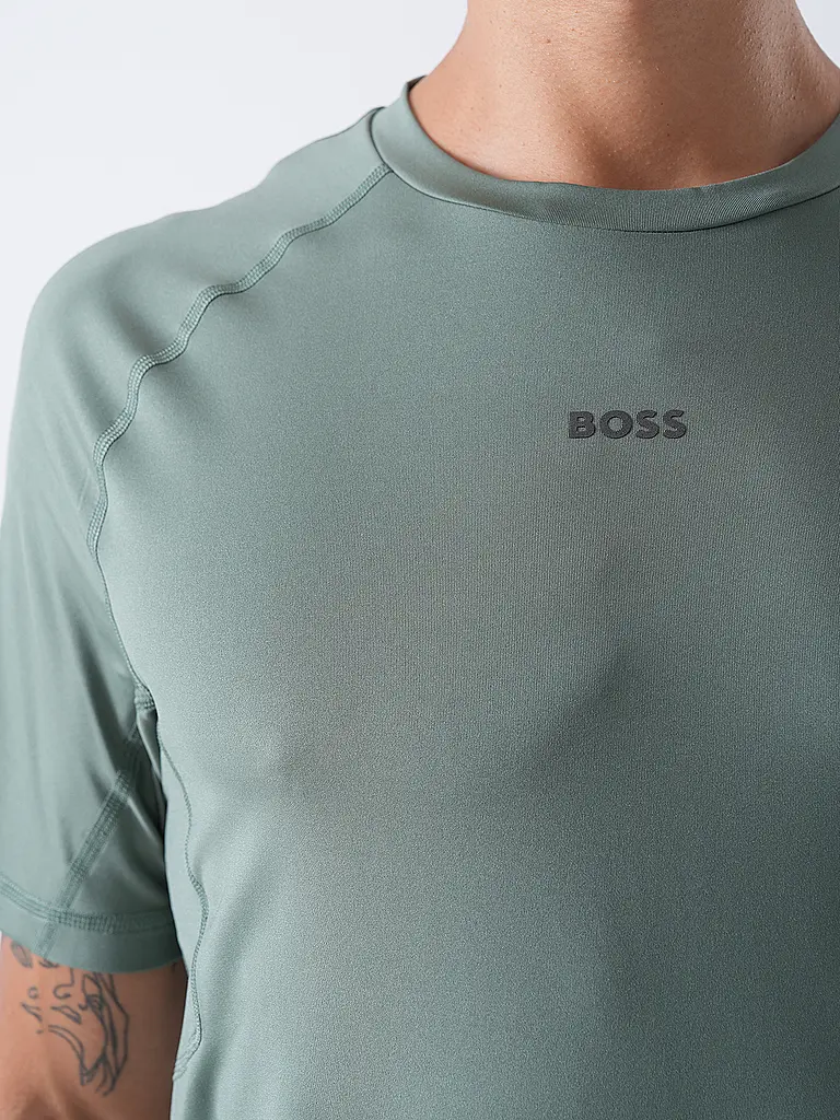 BOSS | T-Shirt  | grün