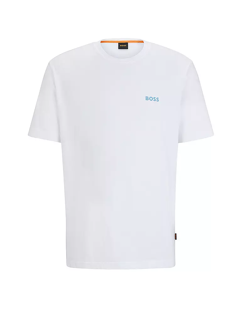 BOSS | T-Shirt Comfort Fit TE_CORAL | weiss