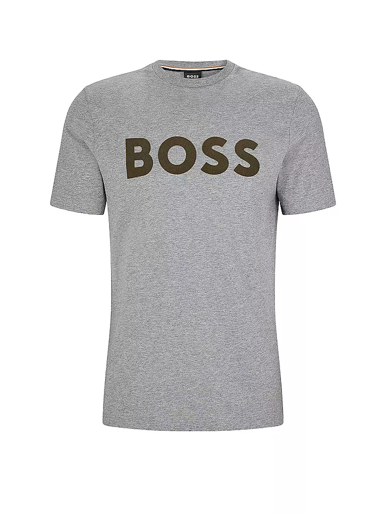 BOSS | T-Shirt MOUNTAIN TIBURT 308 | grau