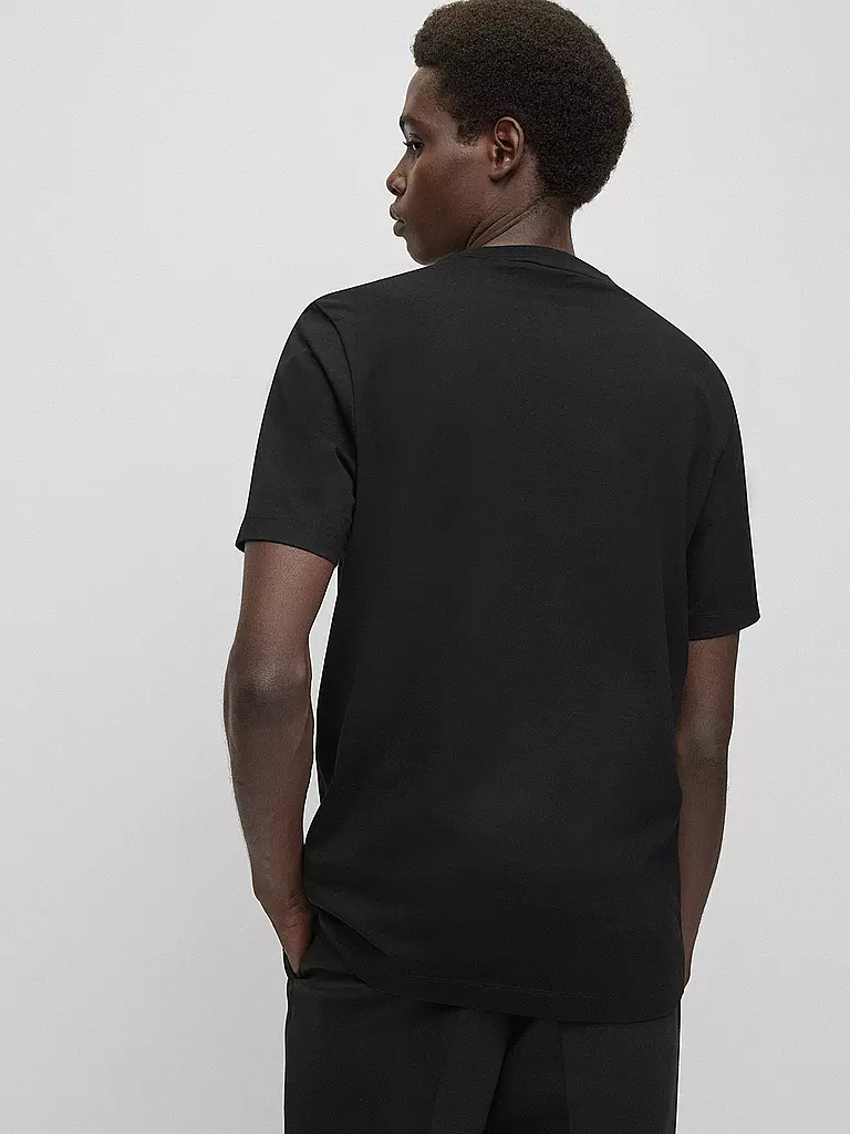 BOSS | T-Shirt Regular Fit THOMPSON | schwarz