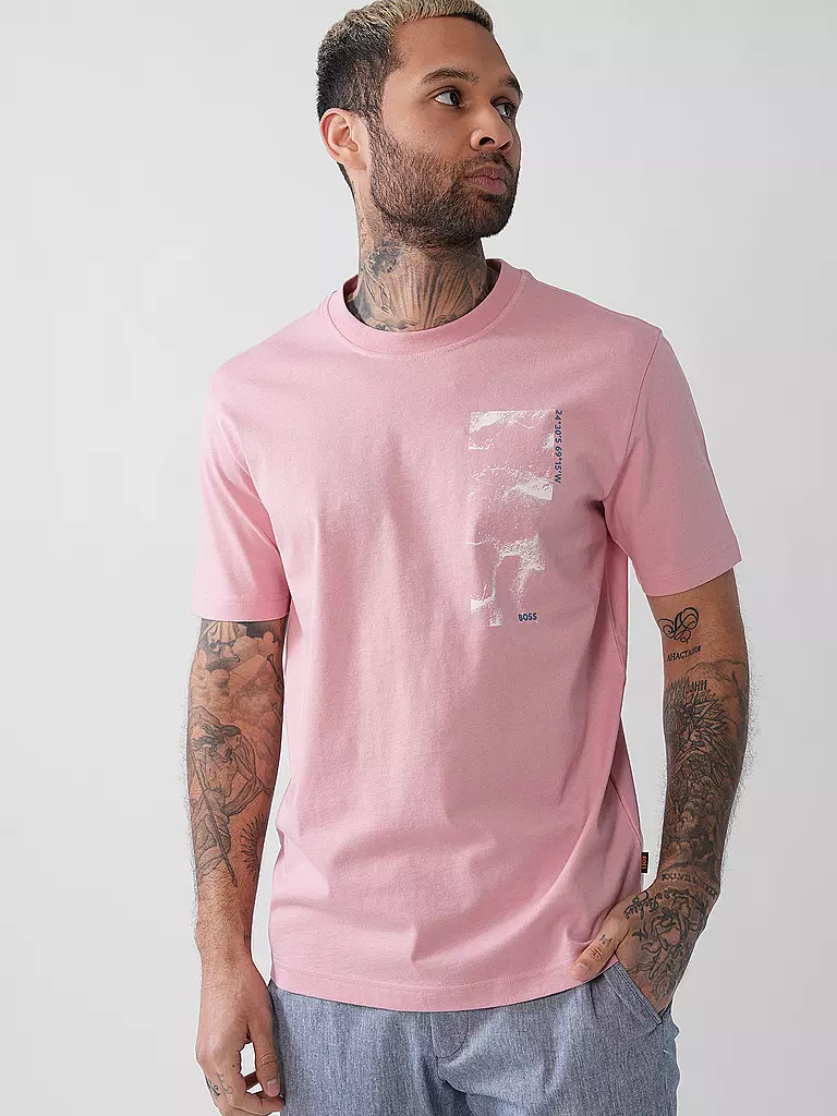BOSS | T-Shirt TE_ATACAMA | rosa