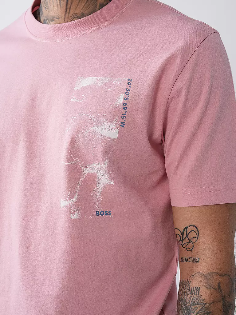 BOSS | T-Shirt TE_ATACAMA | rosa