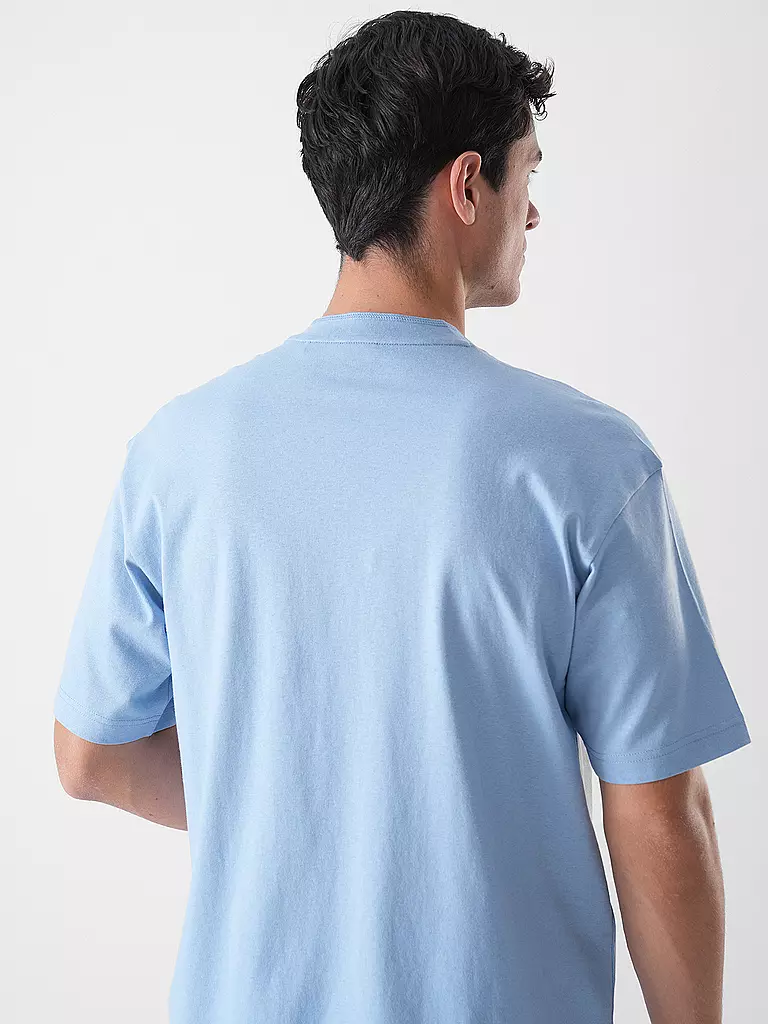 BOSS | T-Shirt TE_AVIATOR | hellblau