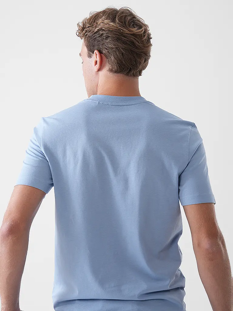 BOSS | T-Shirt TE_ANIMALI | hellblau