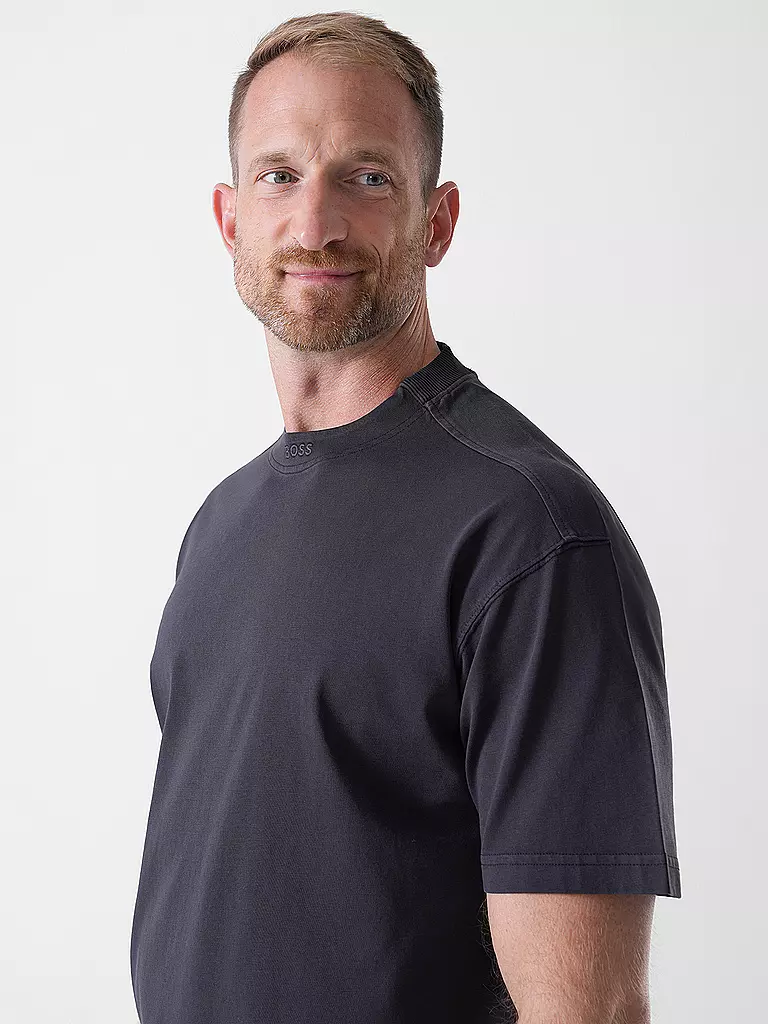 BOSS | T-Shirt TE_DYE | schwarz
