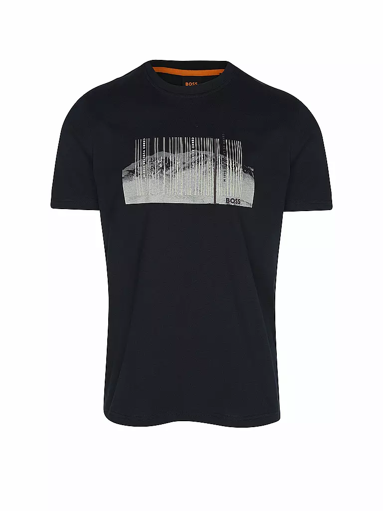 BOSS | T-Shirt TE_INJUNGLE  | blau