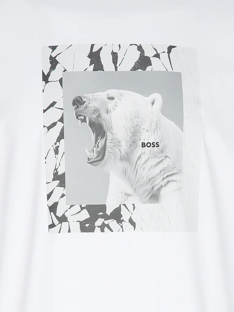 BOSS | T-Shirt TE_LUPO  | Weiss