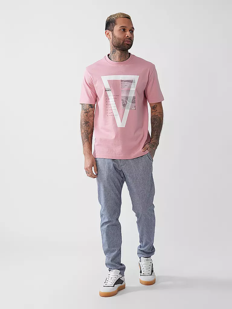 BOSS | T-Shirt TE_ONTHEWAY | rosa