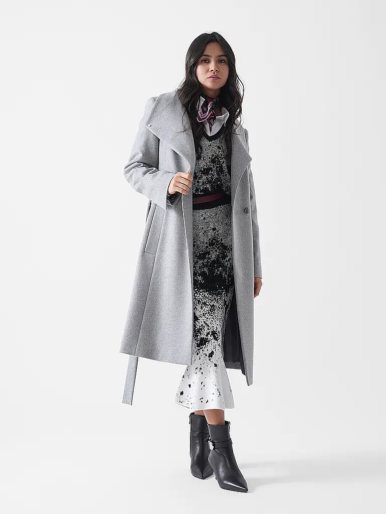 BOSS | Wollmantel CALEGAN | grau