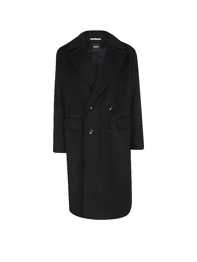 BOSS | Wollmantel H-CAM | schwarz
