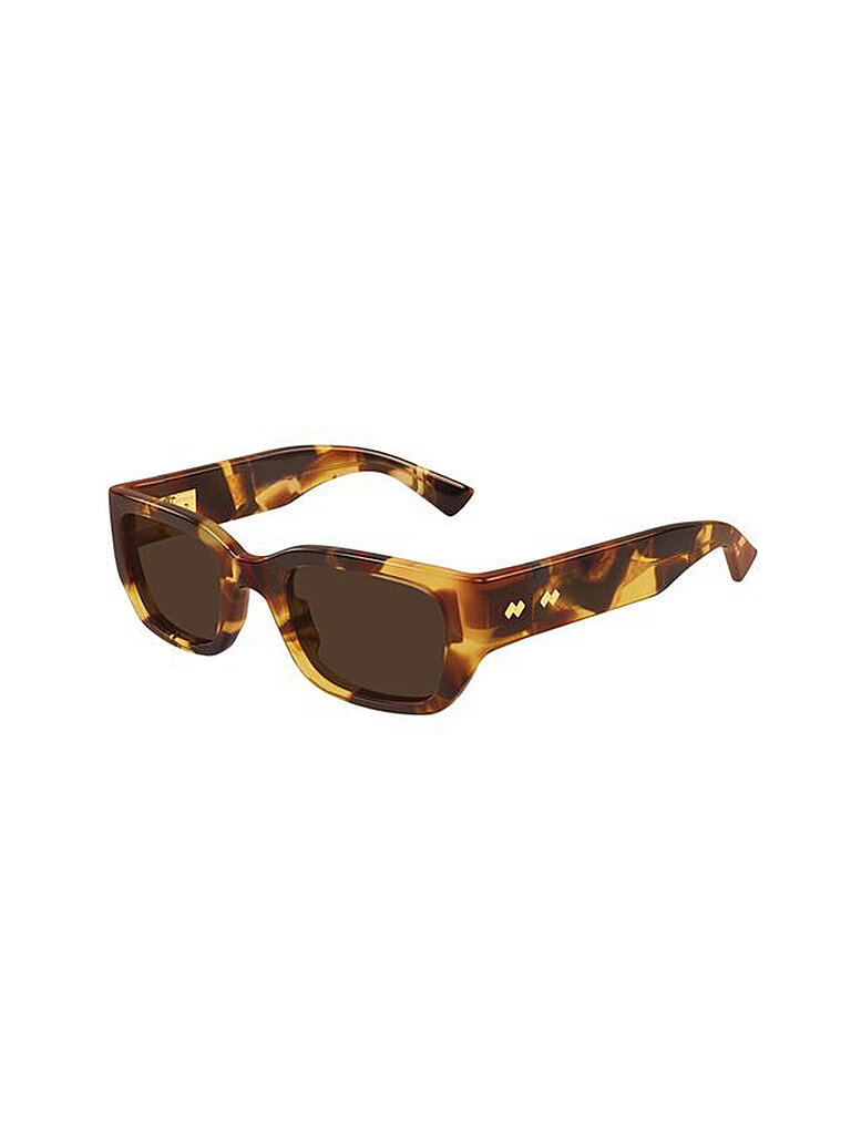 Bottega Veneta Unisex Bottega Veneta BV1400S 002 Sonnenbrillen Acetat Havanna Braun Quadratisch
