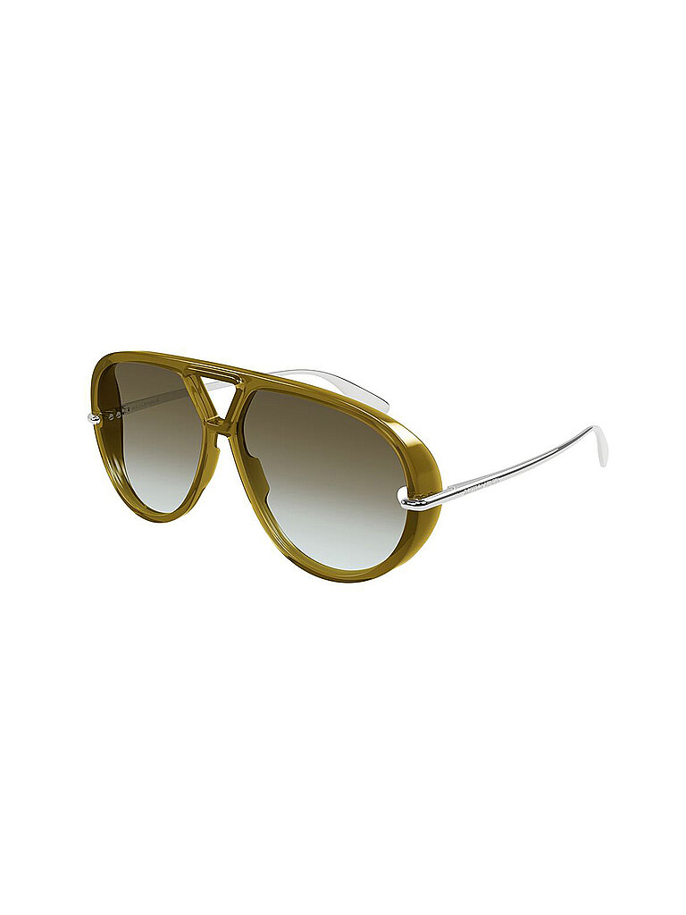 Bottega Veneta Unisex Bottega Veneta BV1274S 006 Sonnenbrillen Acetat Braun Braun Pilot