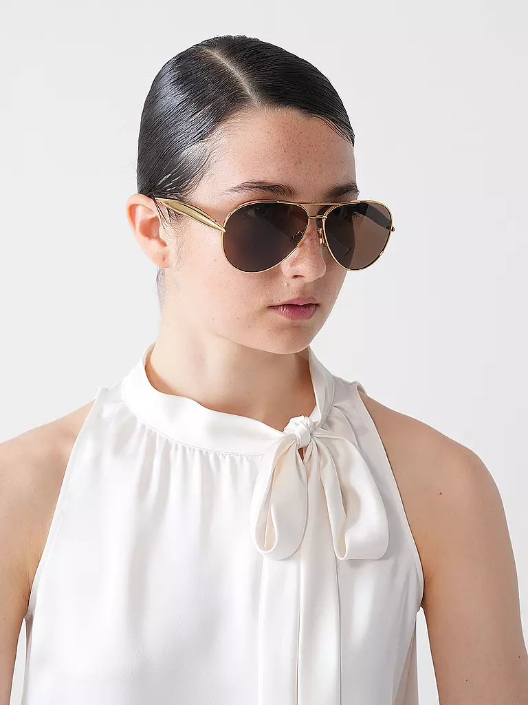 BOTTEGA VENETA | Sonnenbrille BV1305S | gold