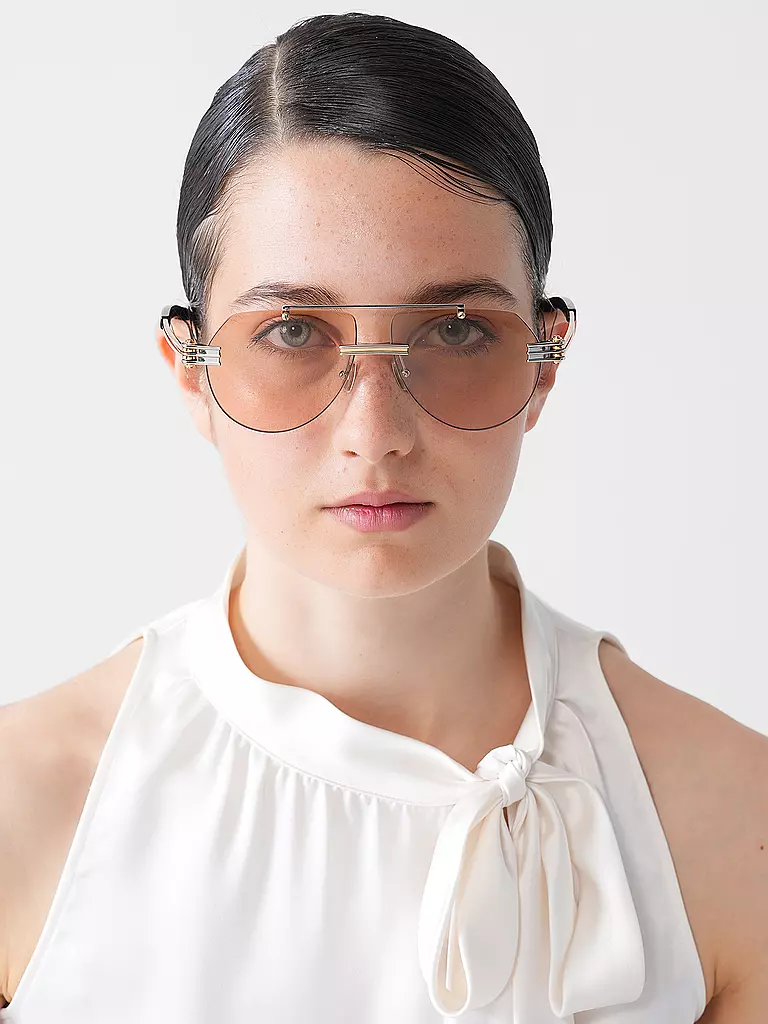 BOTTEGA VENETA | Sonnenbrille BV1342S | gold