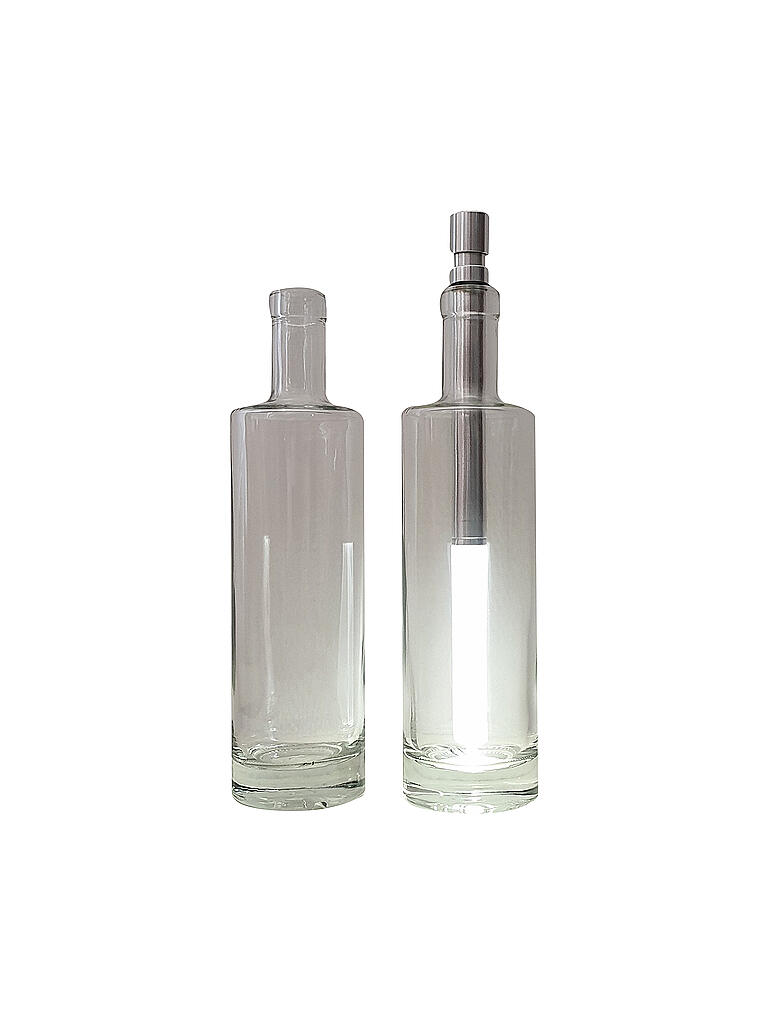 BOTTLELIGHT | Glasflasche Titano 0,5l | transparent