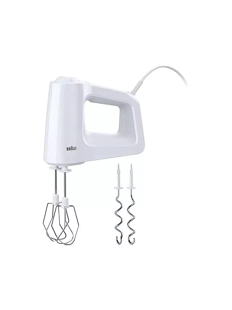 BRAUN | MultiMix 3 HM 3000 Handmixer 450W | weiss