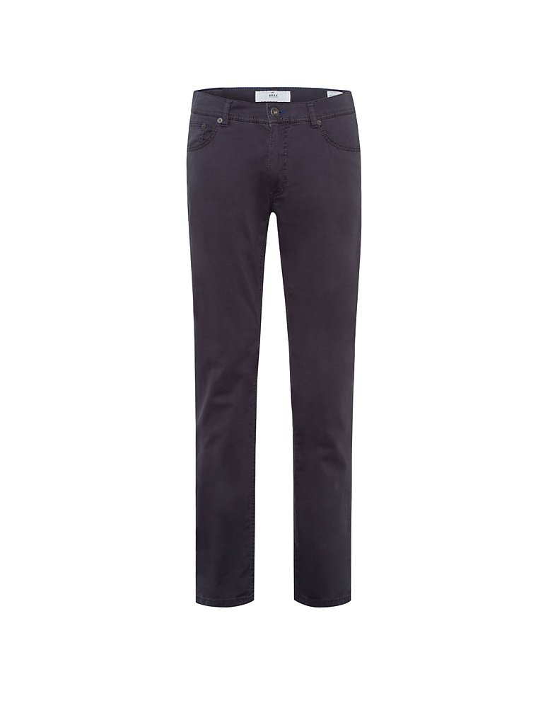 BRAX Hose Regular Fit Cooper Fancy Lang blau | W34/L34