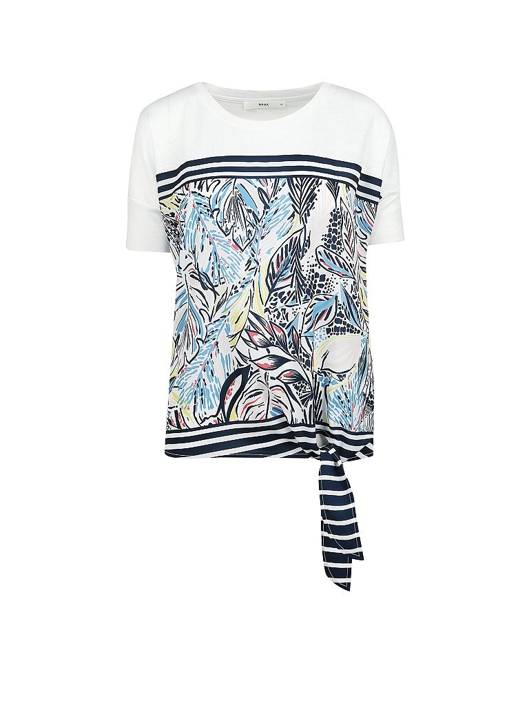 BRAX Leinenshirt  Carlotta  blau | 34