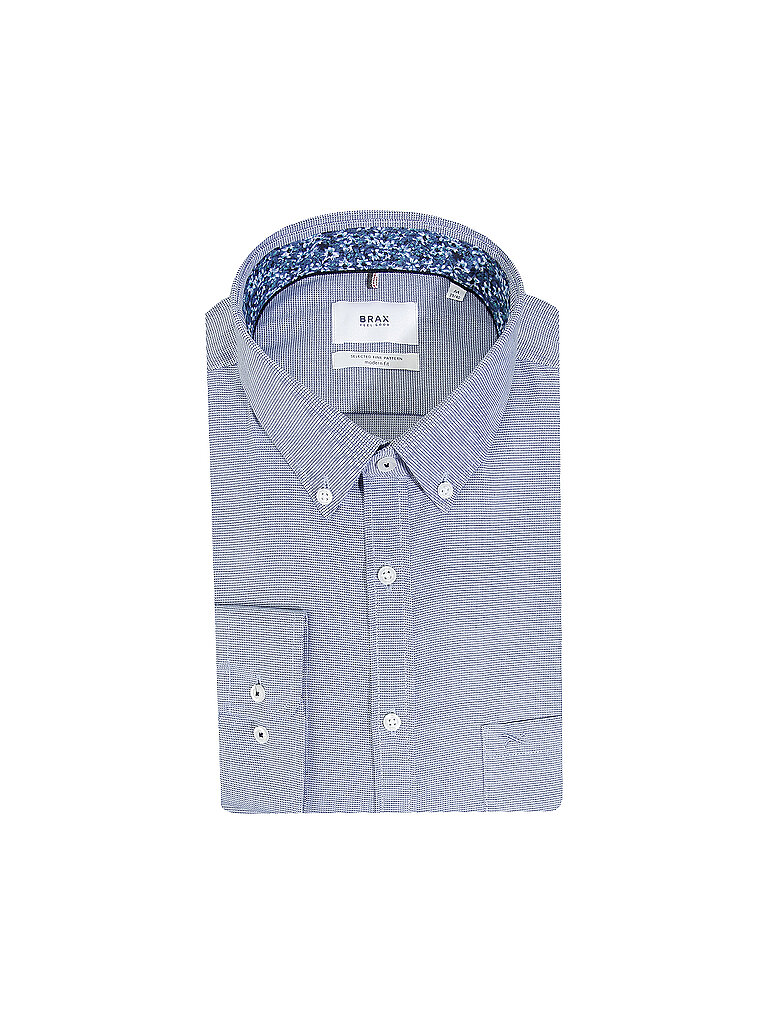 BRAX Hemd Modern Fit Daniel blau | S