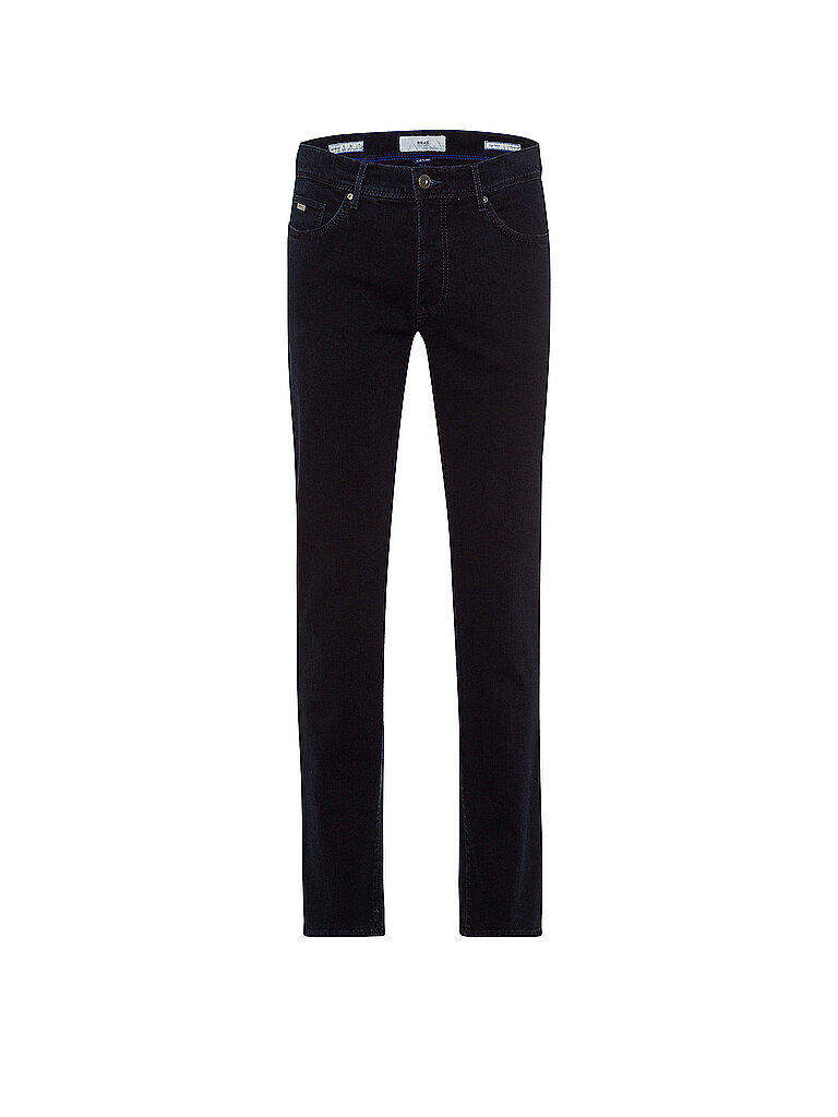 Übergröße  Brax Jeans Cadiz Masterpiece im Baumwoll-Mix Straight Fit in Marine