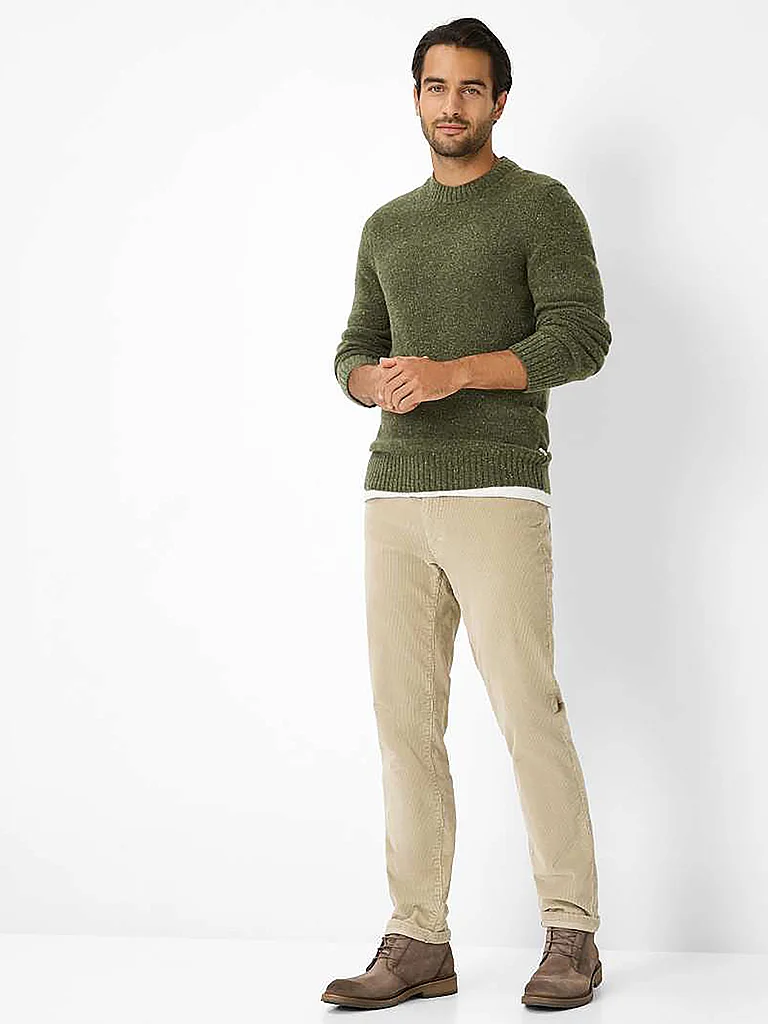 Brax Pullover Buddy Olive | Xxl-image