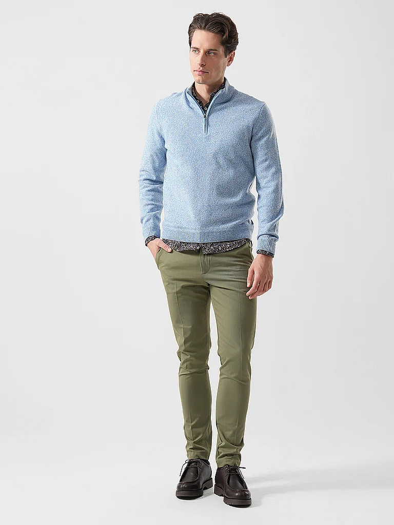 Brax Troyer Pullover Steffen Hellblau | Xxl-image