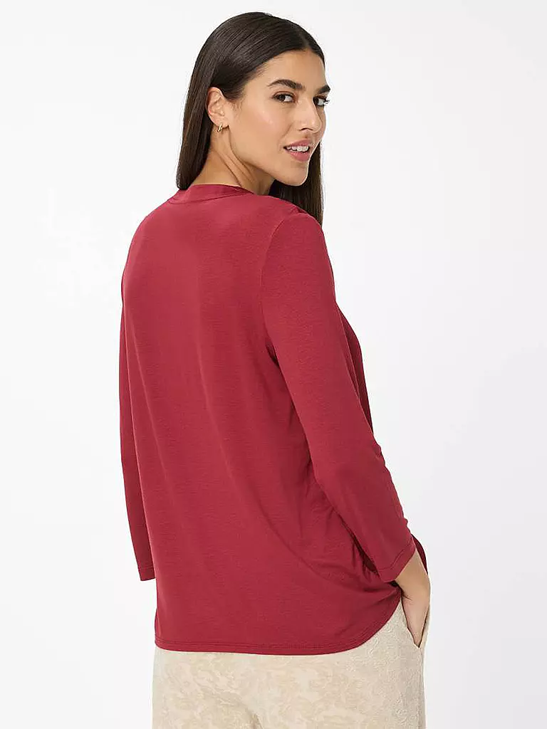 BRAX | Blusenshirt CLARISA M | dunkelrot