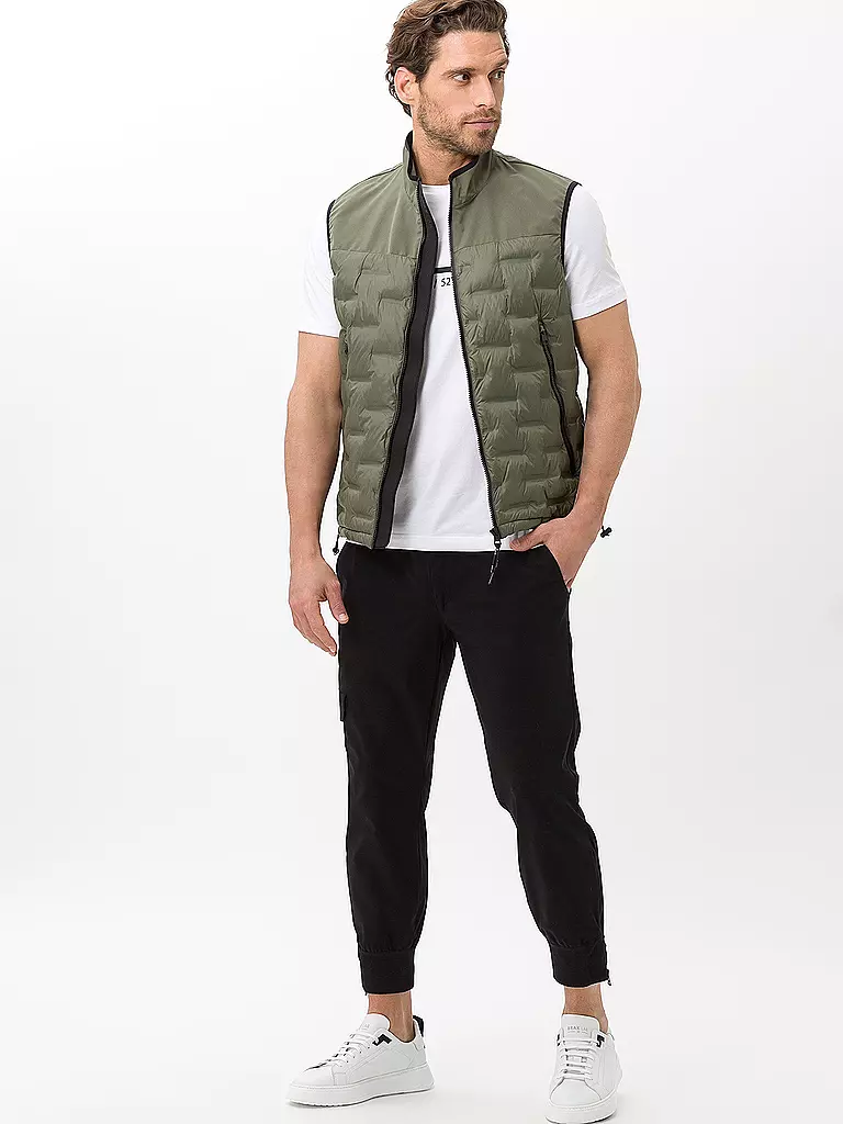 BRAX Cargohose Relexed Fit ZTECH schwarz