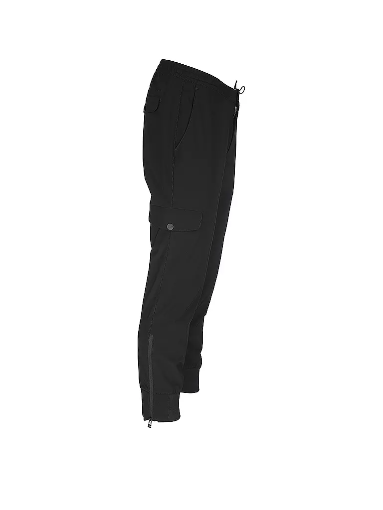 BRAX Cargohose Relexed Fit ZTECH schwarz