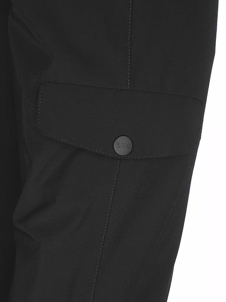 BRAX Cargohose Relexed Fit ZTECH schwarz