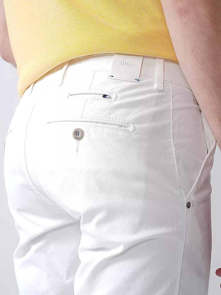 BRAX | Chino Modern Fit FABIO_IN | weiss