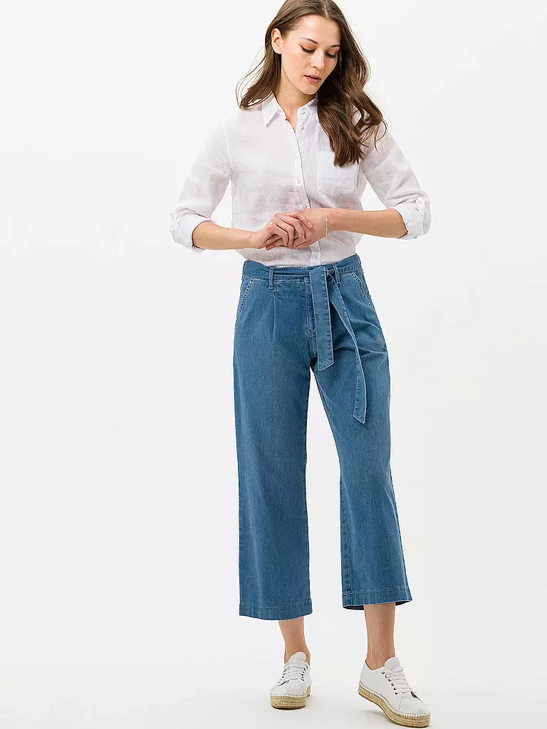 BRAX | Culotte Relaxed Fit MAINE S | blau