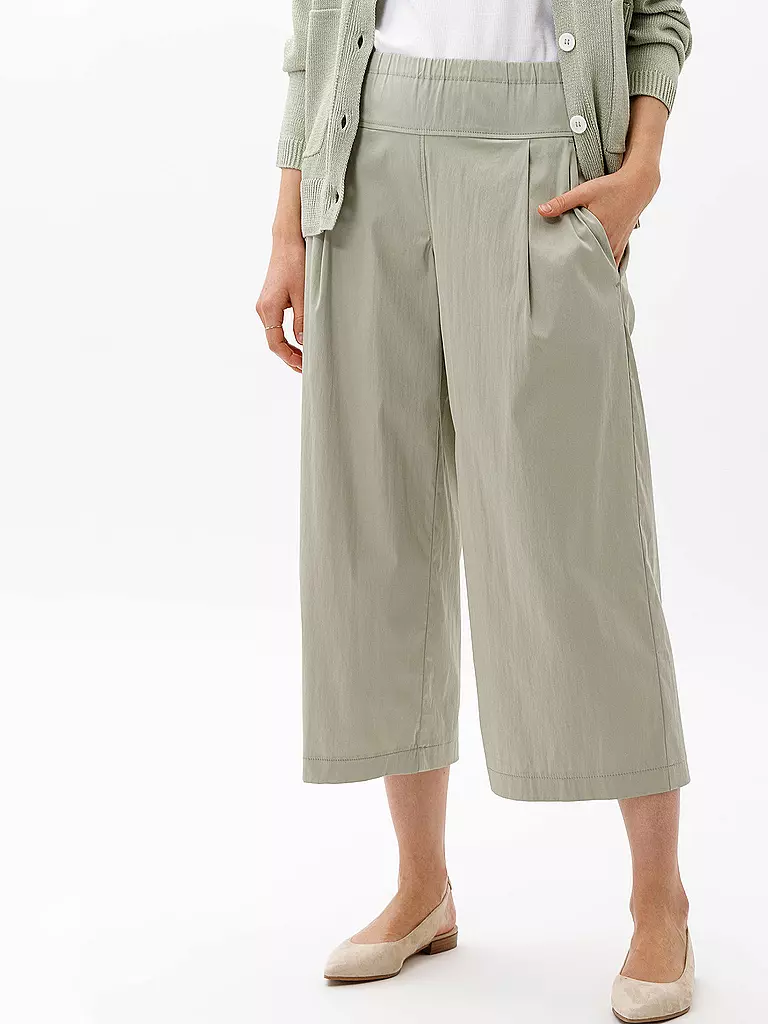 BRAX | Culotte Relaxed Fit MAINE S | grün