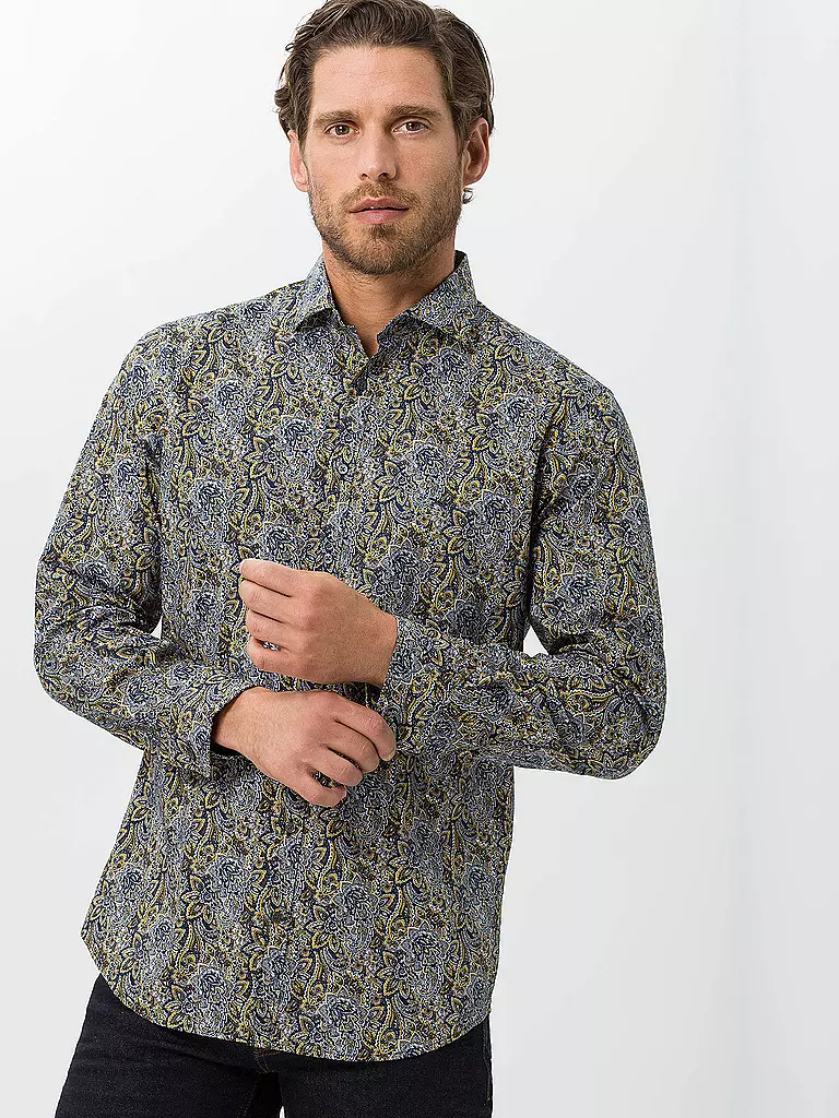BRAX | Hemd Modern Fit HAROLD | blau