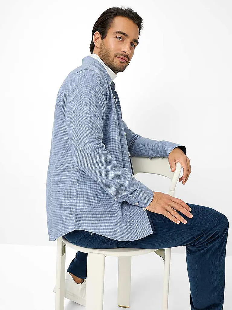 BRAX | Hemd Regular Fit DANIEL | Hellblau