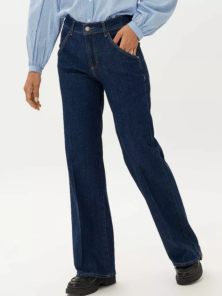 BRAX | High Waist Jeans MAINE | dunkelblau