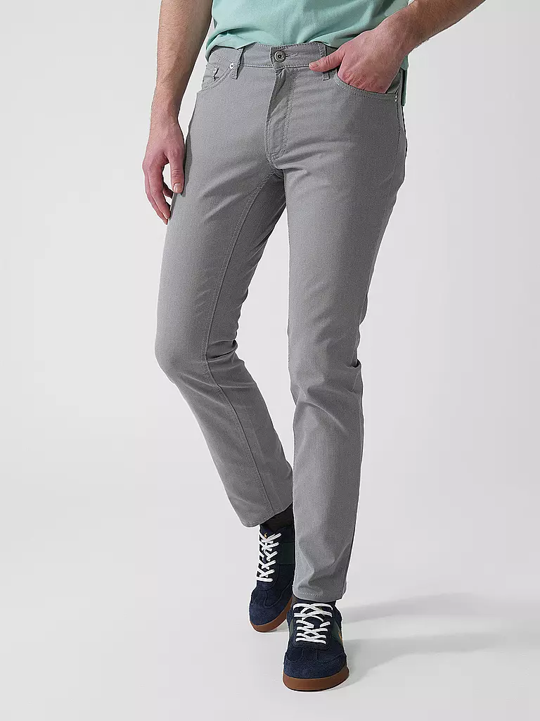 BRAX | Hose Modern Fit CHUCK | hellbraun