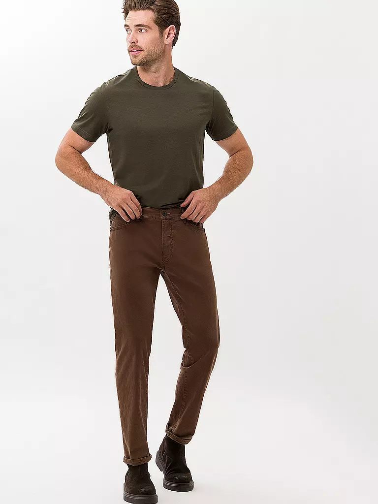 BRAX | Hose Straight Fit CADIZ | braun