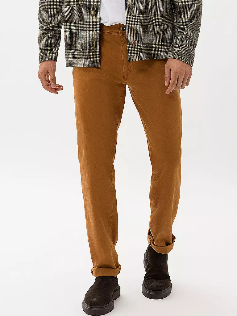 BRAX | Hose Straight Fit CADIZ | camel